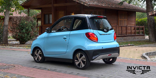 coche eléctrico en invierno