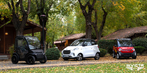 microcar y citycar electrico urbano invicta electric