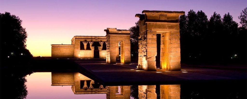 templo de debod lugares románticos