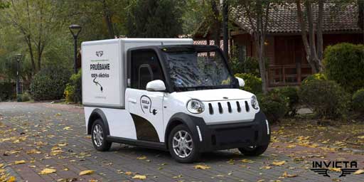 vehiculo comercial electrico invicta electric eidola van