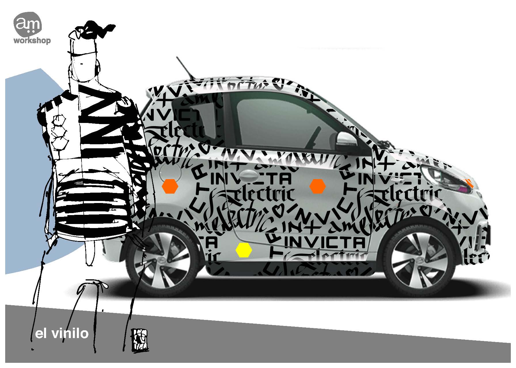 Descubre el diseño escogido para decorar la carrocería del Invicta Electric D2S